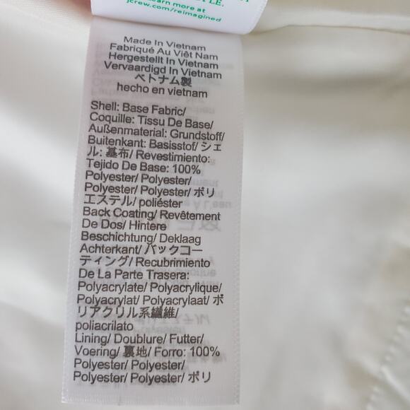 J. Crew Factory Semi Glossy Puffer Vest Size M NWT - Picture 7 of 10